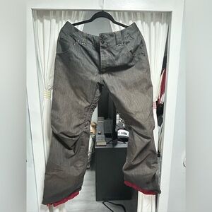 Snowboarding Dark Gray Pants